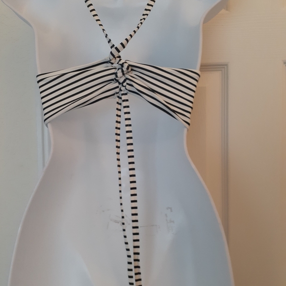 Hollister Swim Striped Bikini Top Large - Picture 2 of 4